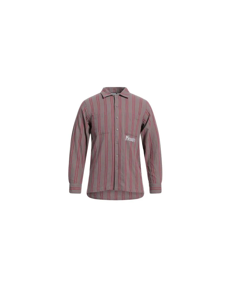 PLEASURES TOPS - Hemdenauf YOOX.COM Hellbraun