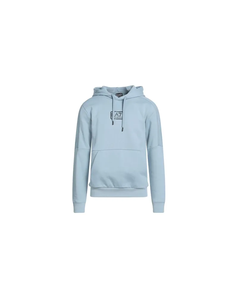 EA7 TOPS - Sweatshirtsauf YOOX.COM Hellblau