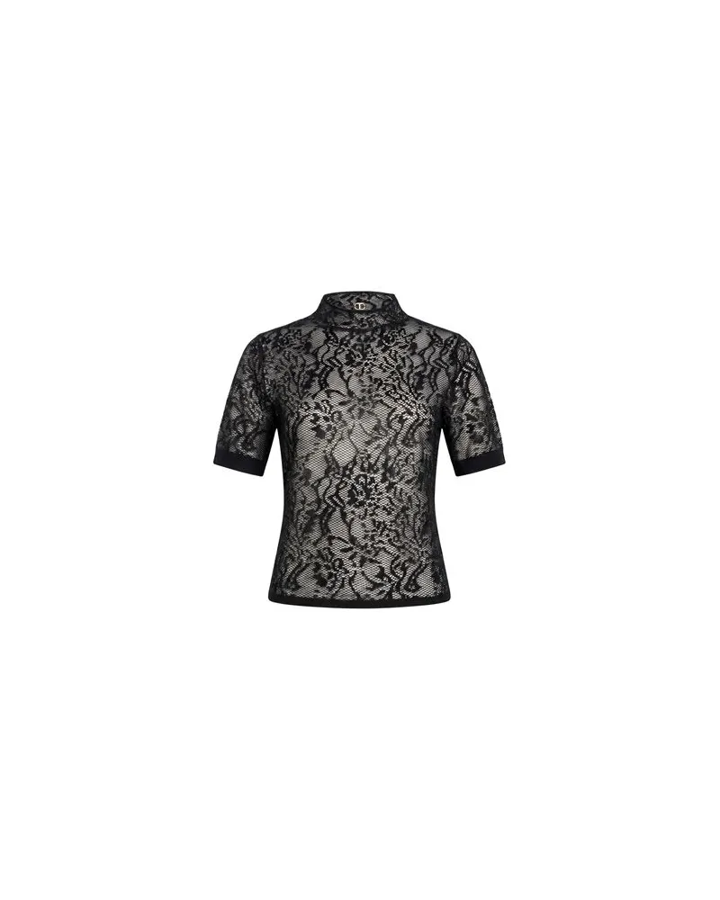 Twin-Set TOPS - Topsauf YOOX.COM Schwarz