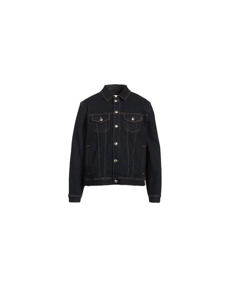 John Richmond JACKEN & MÄNTEL - Jeansjacken/Mäntelauf YOOX.COM Blau