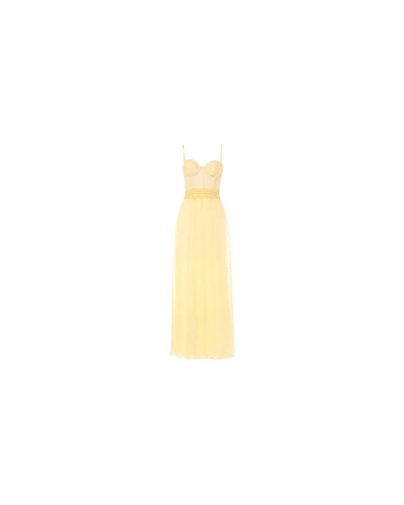 Ermanno Scervino KLEIDER - Maxi-Kleiderauf YOOX.COM Gelb
