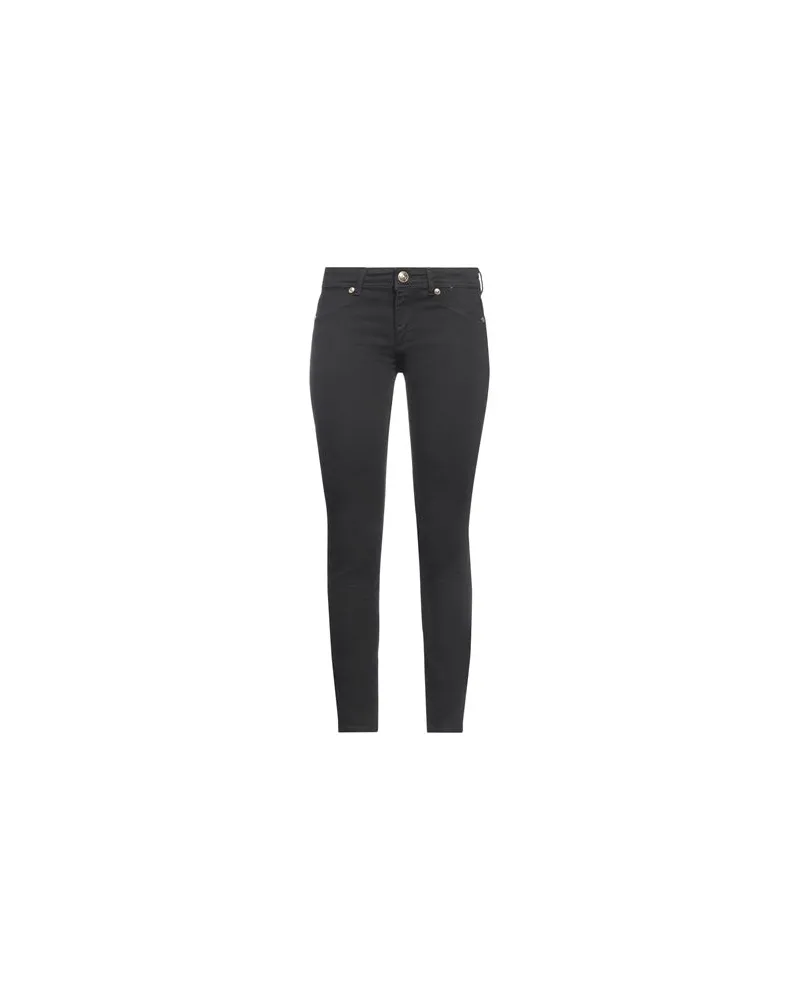 Versace Jeans HOSEN & RÖCKE - Jeanshosenauf YOOX.COM Schwarz