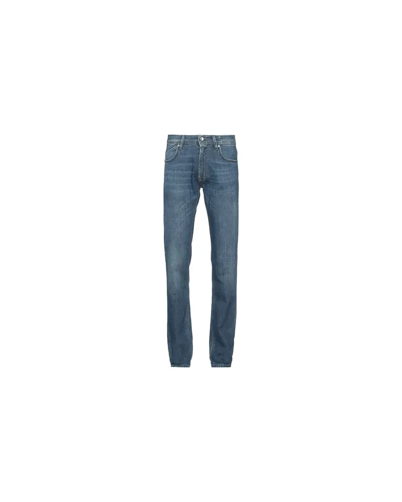 Re-HasH HOSEN & RÖCKE - Jeanshosenauf YOOX.COM Blau