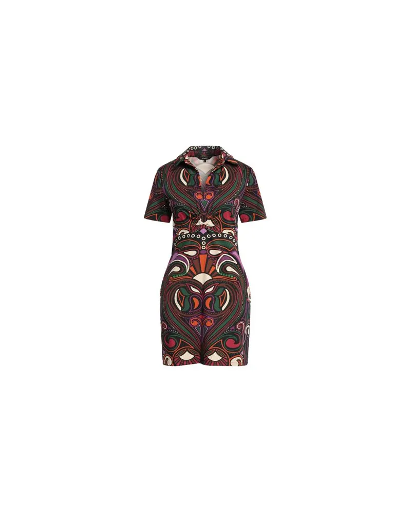 Desigual KLEIDER - Mini-Kleiderauf YOOX.COM Grün