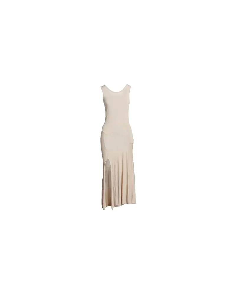 Erika Cavallini KLEIDER - Midi-Kleiderauf YOOX.COM Beige