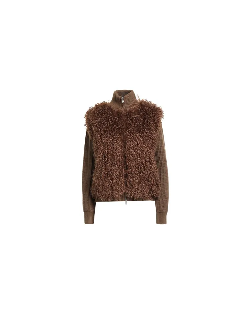 Jucca STRICKWAREN - Strickjackenauf YOOX.COM Braun