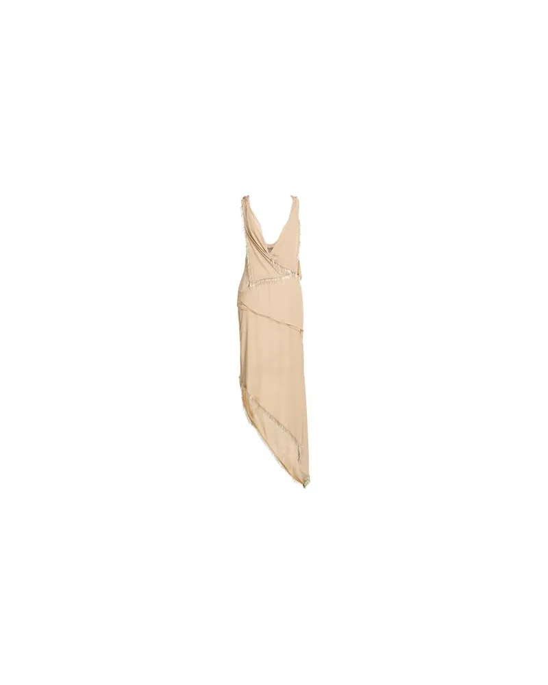 ATTICO KLEIDER - Maxi-Kleiderauf YOOX.COM Beige
