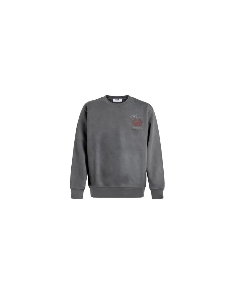 MSGM TOPS - Sweatshirtsauf YOOX.COM Grau