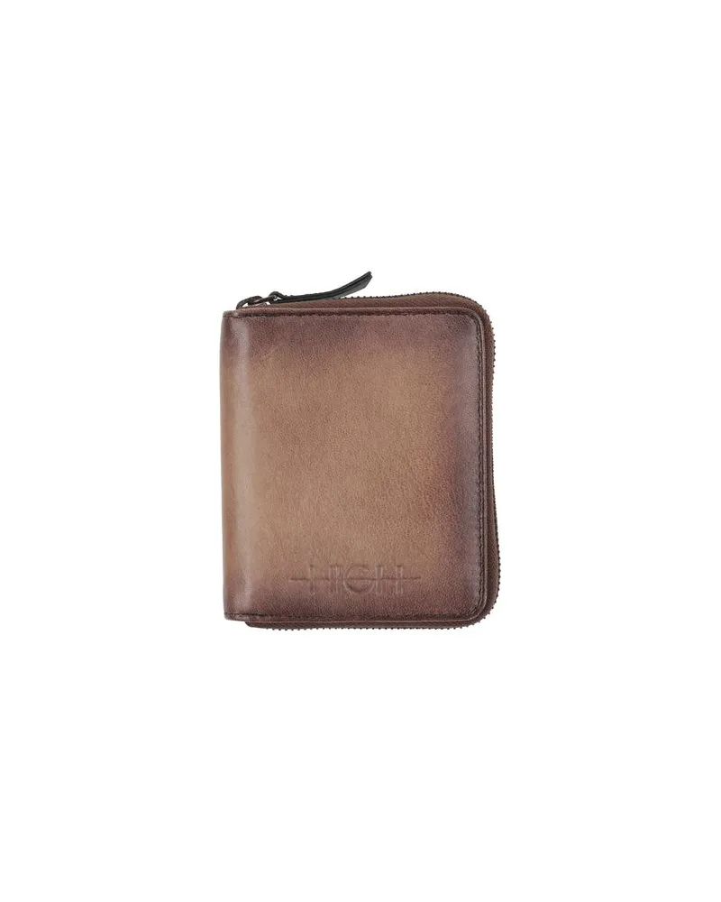 HIGH USE - Kleinlederwaren - Brieftaschenauf YOOX.COM Braun