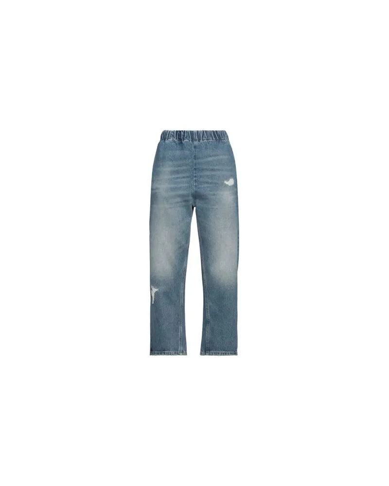 Maison Margiela HOSEN & RÖCKE - Jeanshosenauf YOOX.COM Blau