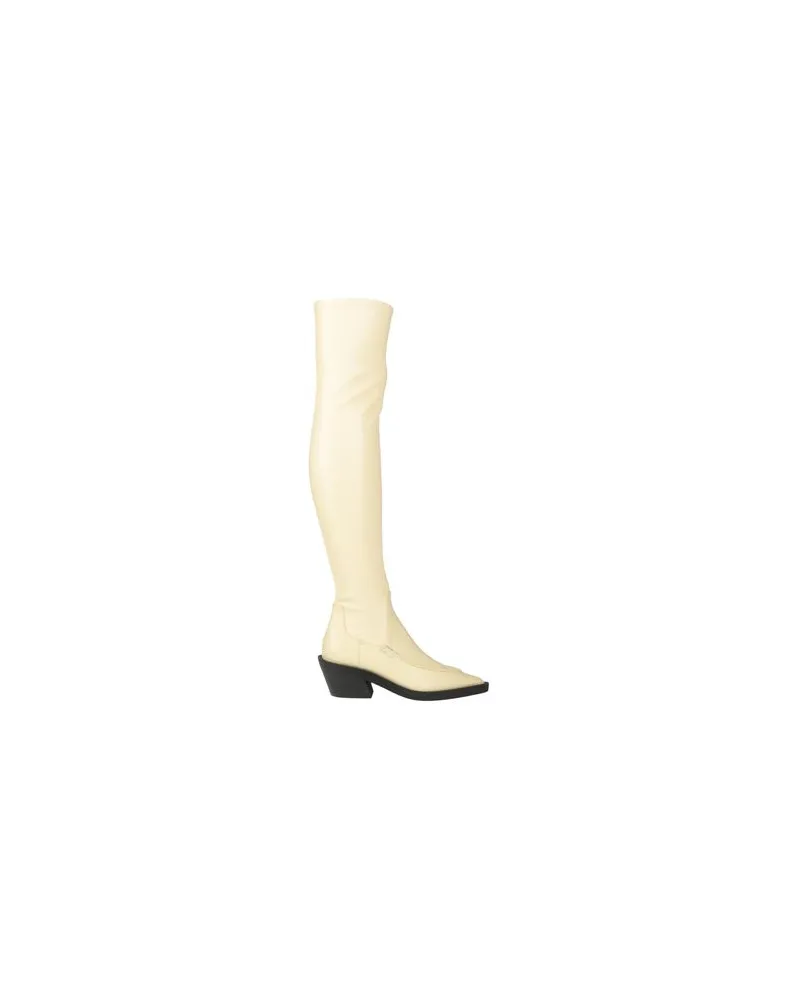 KHAITE SCHUHE - Stiefelauf YOOX.COM Cremeweiß