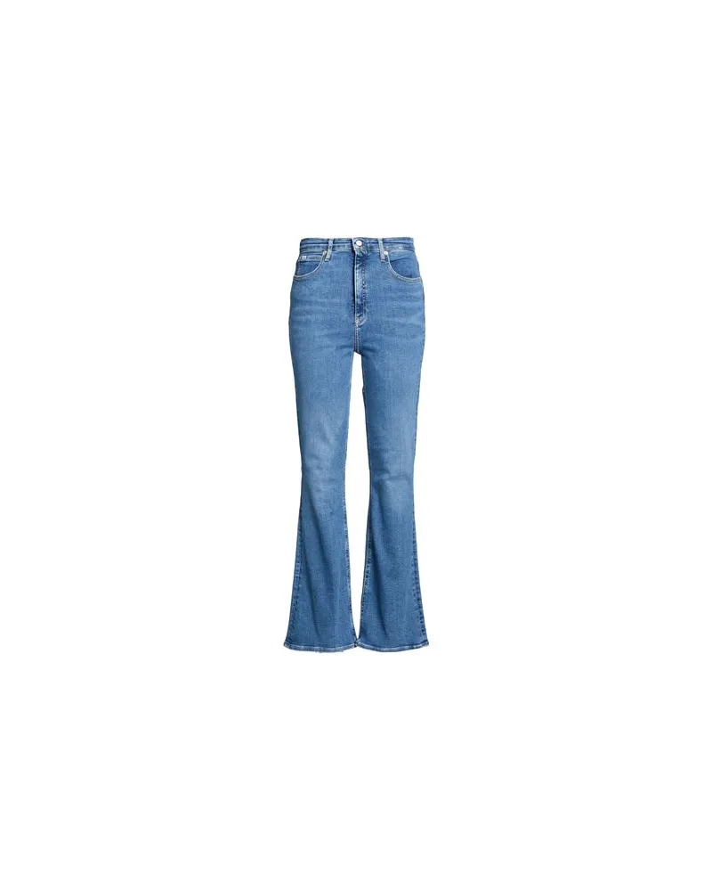 Calvin Klein HOSEN & RÖCKE - Jeanshosenauf YOOX.COM Blau
