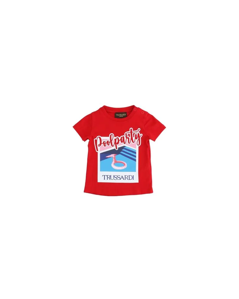 Trussardi TOPS - T-shirtsauf YOOX.COM Rot