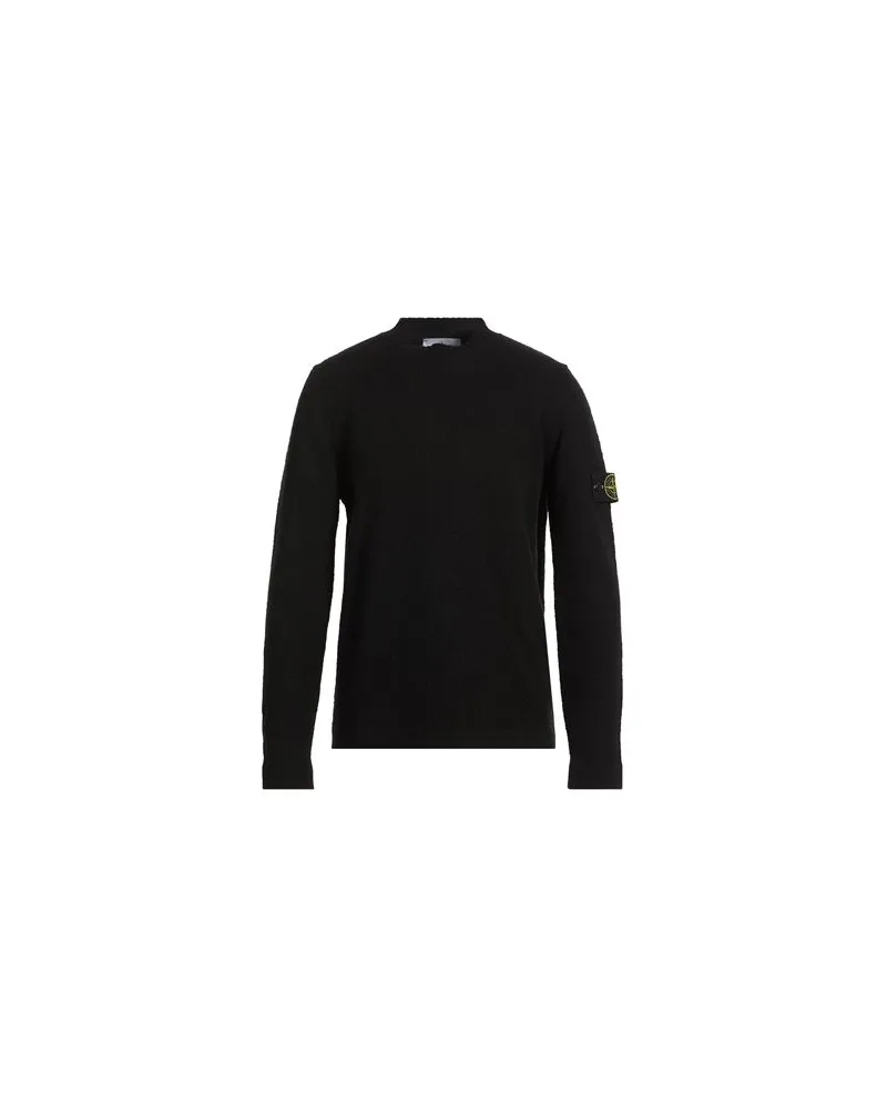 Stone Island STRICKWAREN - Pulloverauf YOOX.COM Schwarz