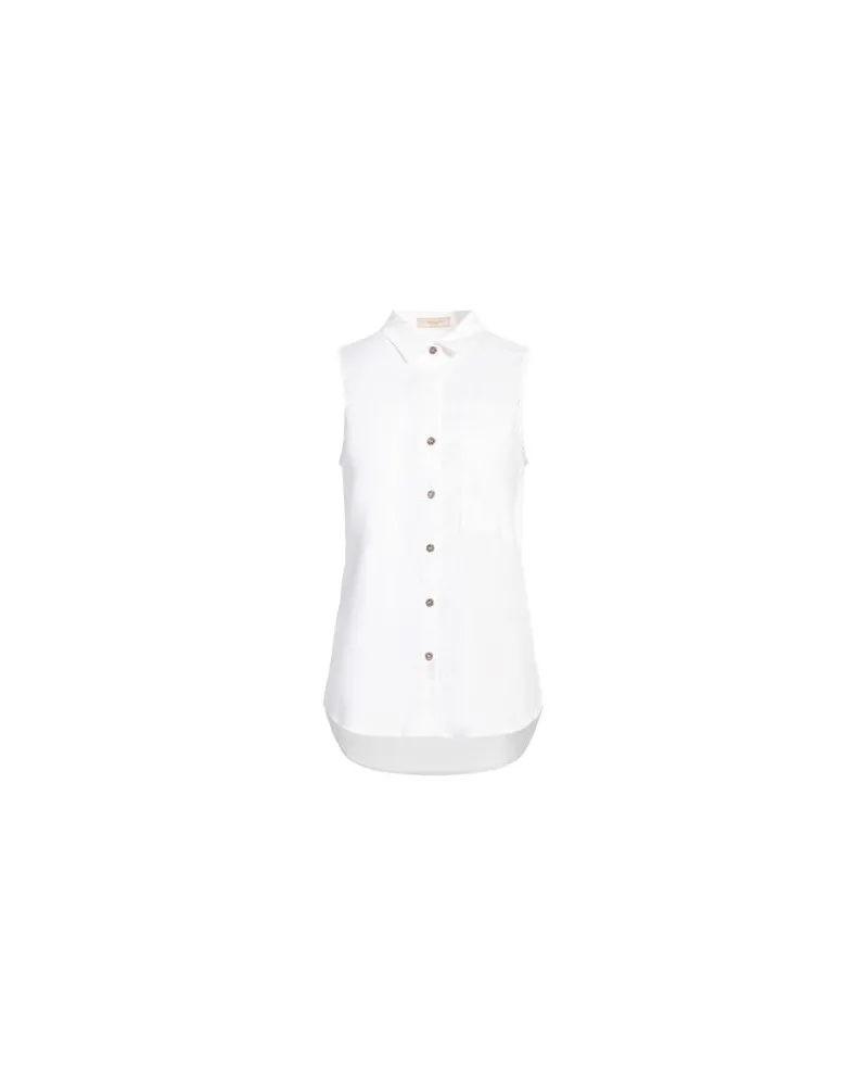 MARANI JEANS TOPS - Hemdenauf YOOX.COM Weiß