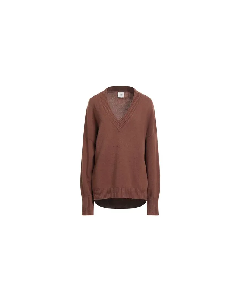 ALYSI CHOCOLAT - STRICKWAREN - Pulloverauf YOOX.COM Braun