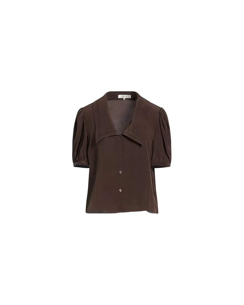 Frame Denim TOPS - Hemdenauf YOOX.COM Dunkelbraun