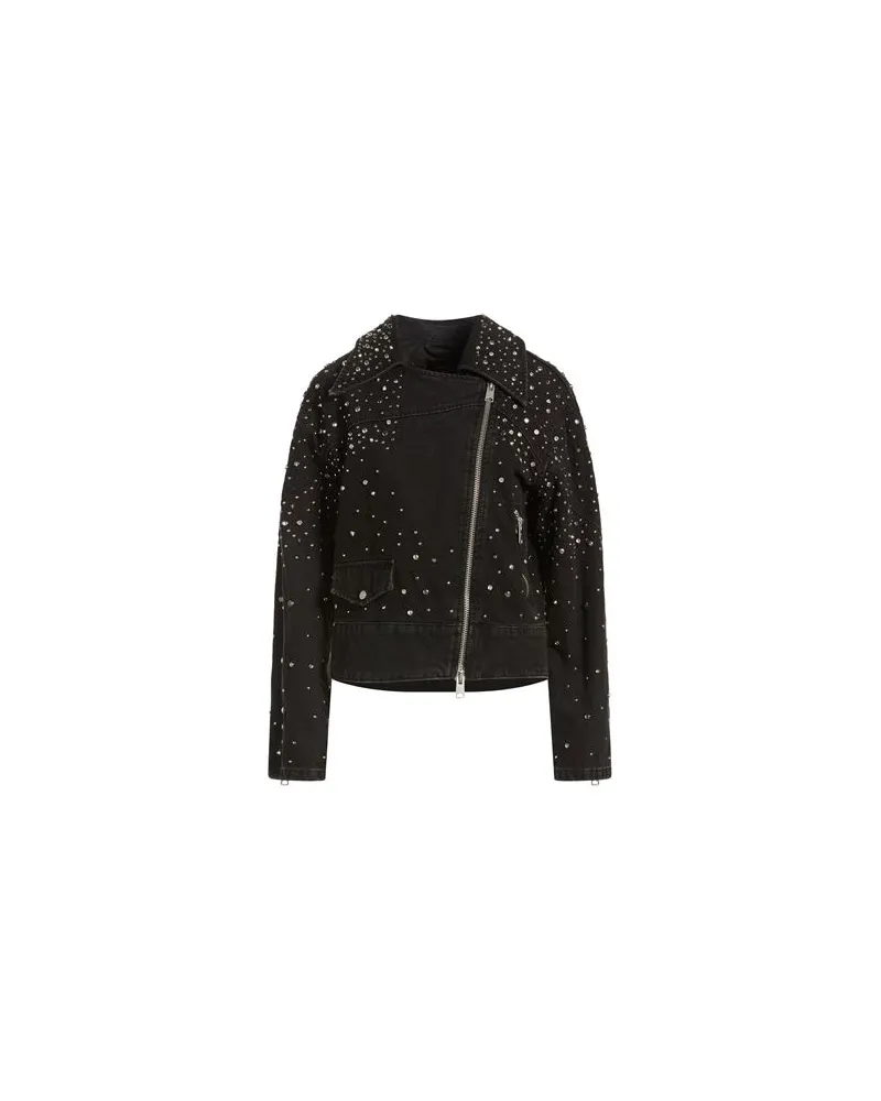 AllSaints JACKEN & MÄNTEL - Jeansjacken/Mäntelauf YOOX.COM Schwarz