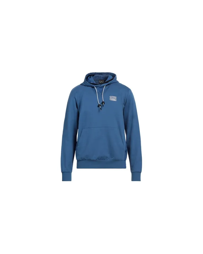 EA7 TOPS - Sweatshirtsauf YOOX.COM Hellblau