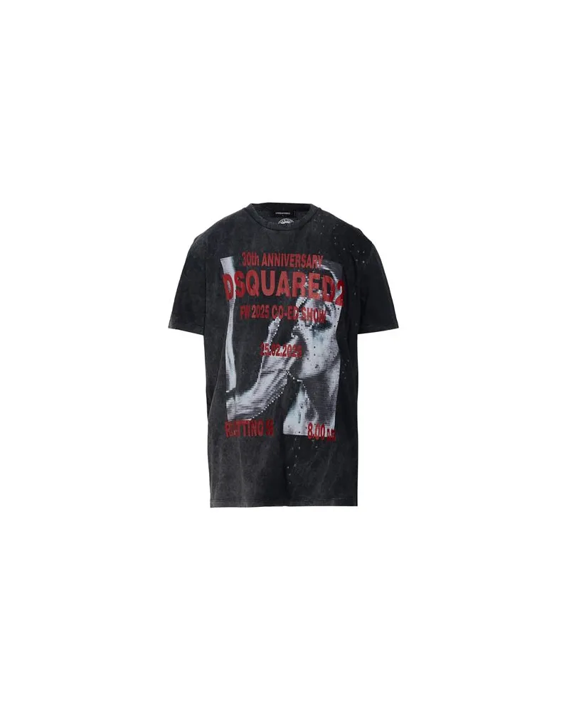 Dsquared2 TOPS - T-shirtsauf YOOX.COM Schwarz