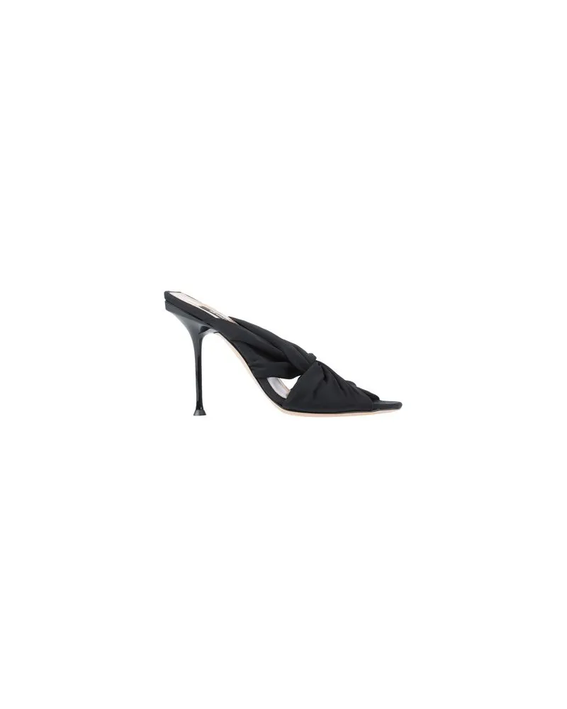 Sergio Rossi SCHUHE - Sandalenauf YOOX.COM Schwarz