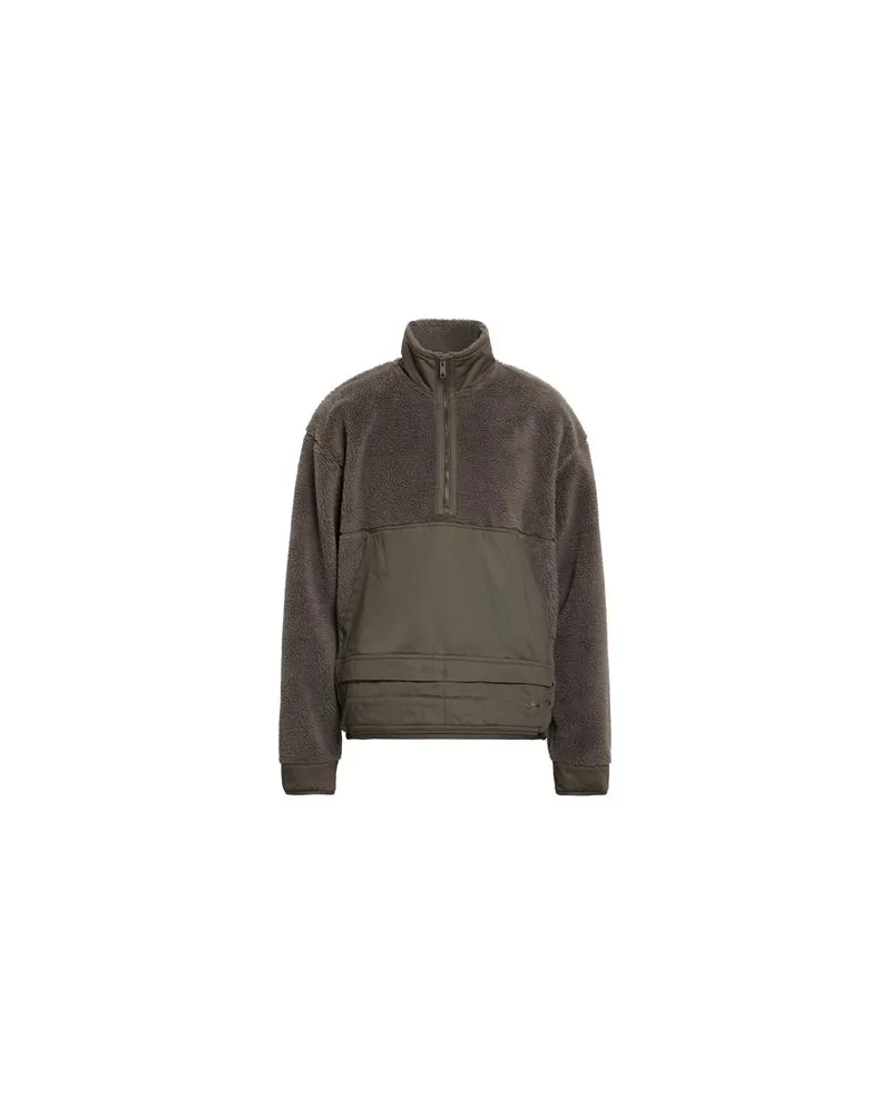 adidas TOPS - Sweatshirtsauf YOOX.COM Dunkelgrün