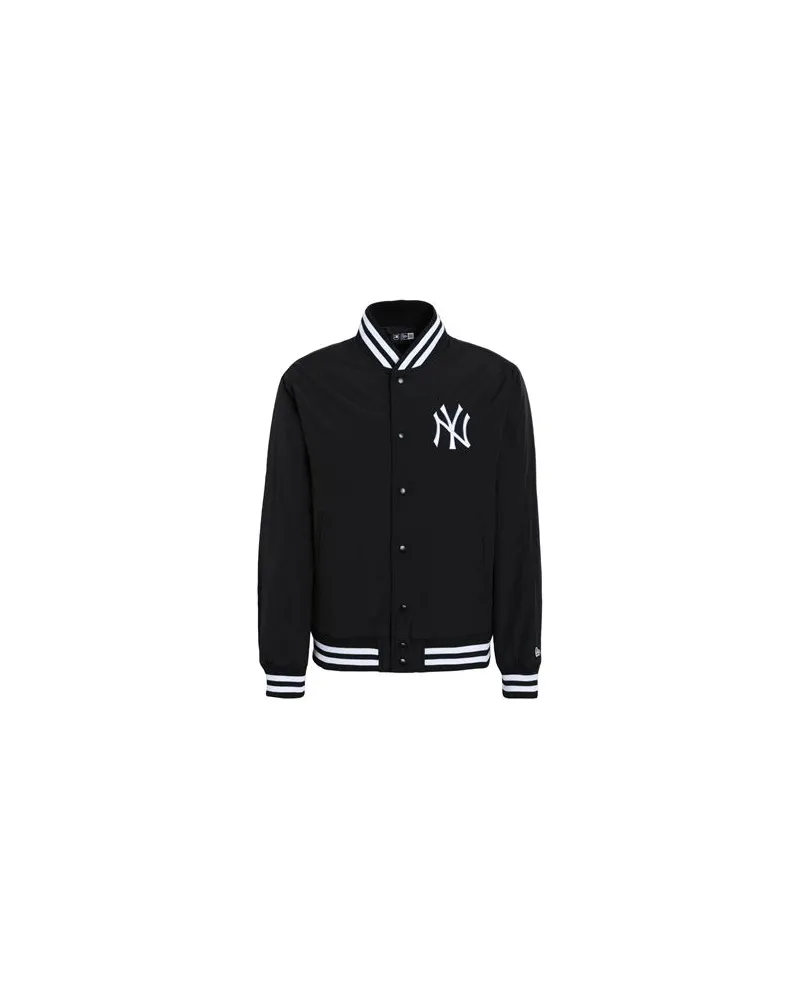 New Era MLB TEAM BOMBER JKT NEYYAN  - JACKEN & MÄNTEL - Jacken und Anoraksauf YOOX.COM Schwarz