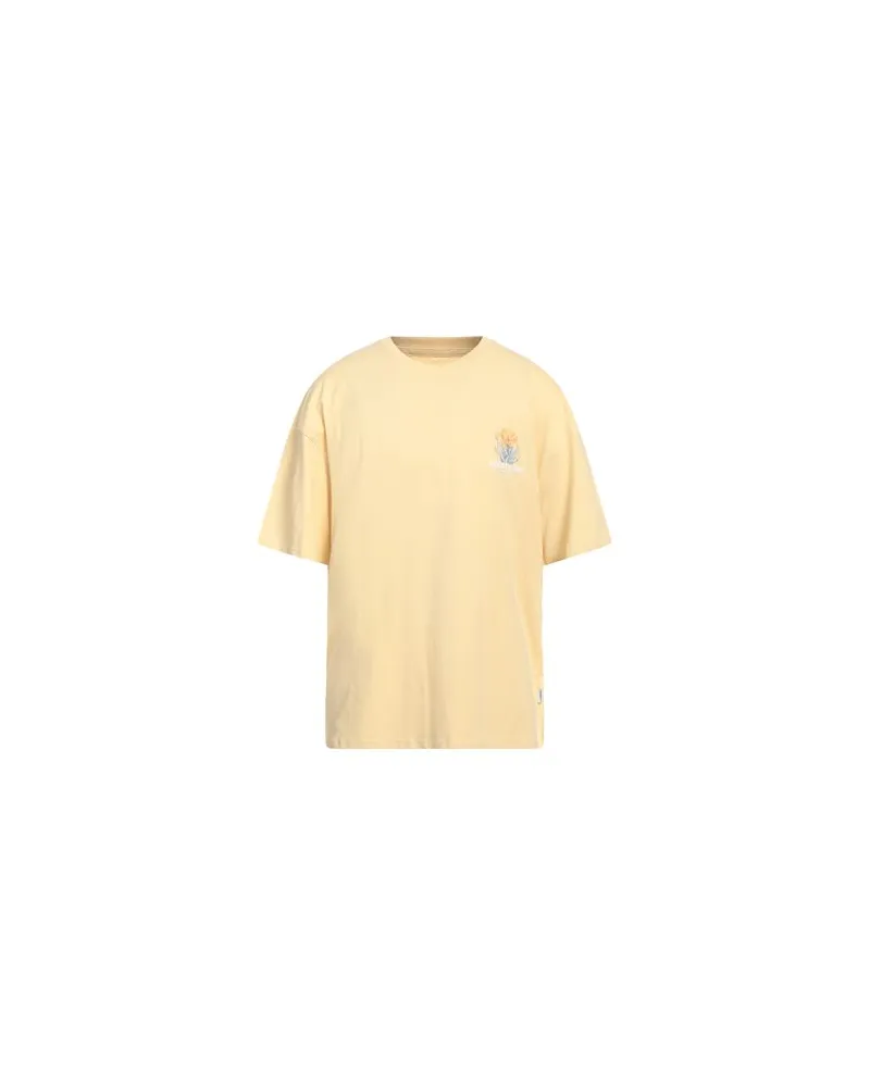 Jack & Jones TOPS - T-shirtsauf YOOX.COM Pastellgelb