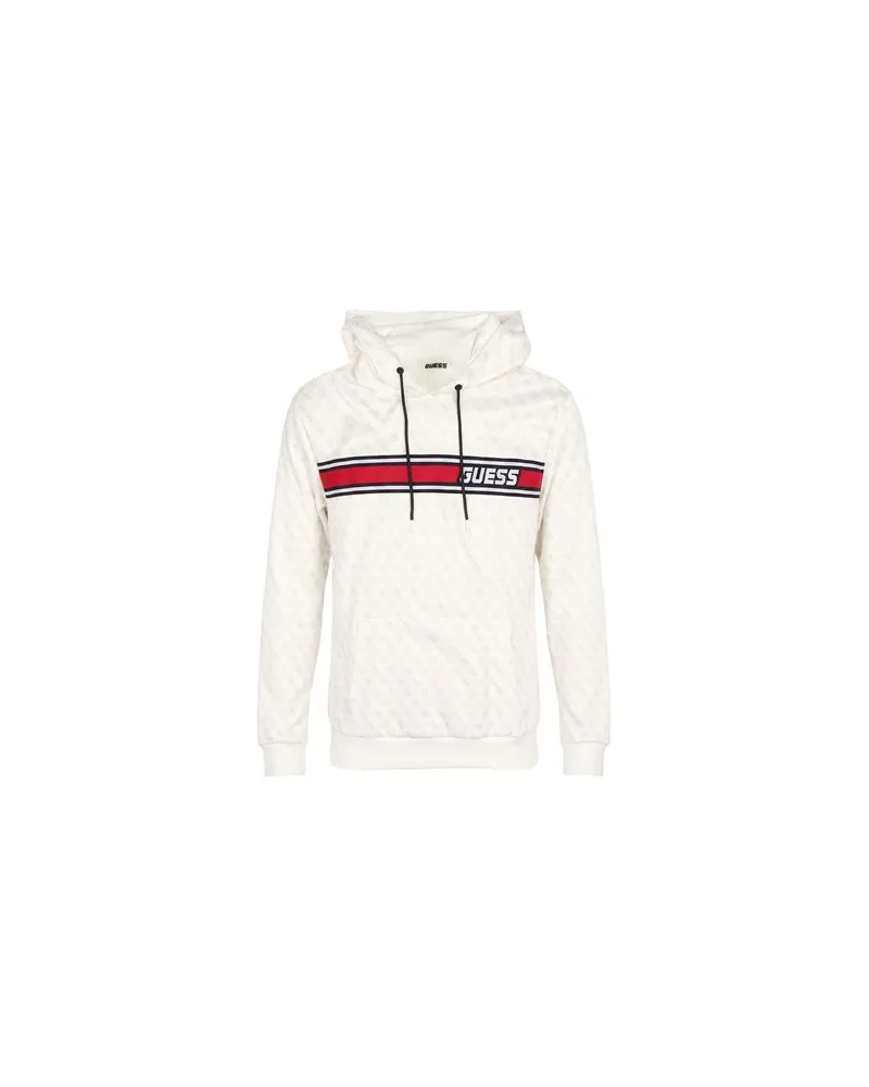 Guess TOPS - Sweatshirtsauf YOOX.COM Cremeweiß