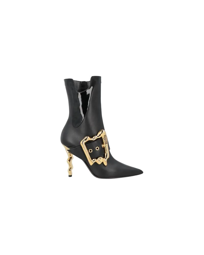 Moschino SCHUHE - Stiefelettenauf YOOX.COM Schwarz