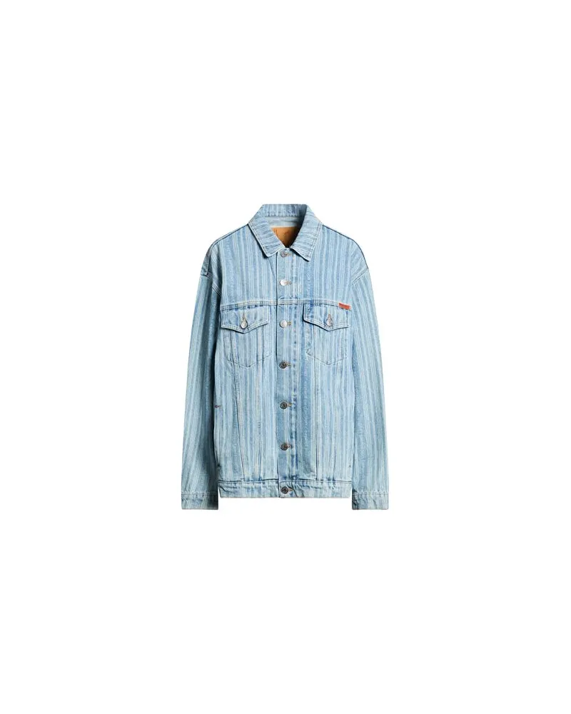 Martine Rose JACKEN & MÄNTEL - Jeansjacken/Mäntelauf YOOX.COM Blau
