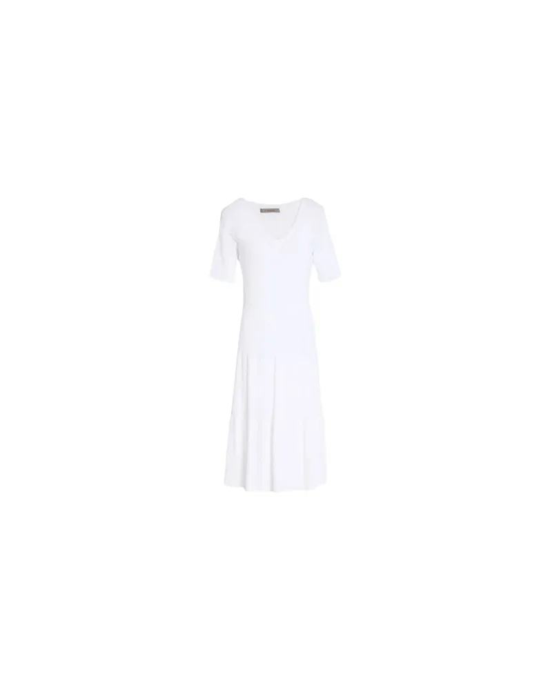 D.EXTERIOR KLEIDER - Midi-Kleiderauf YOOX.COM Weiß