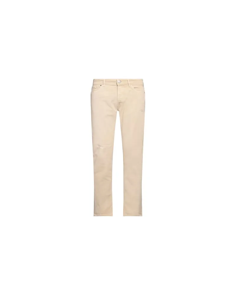 PMDS PREMIUM MOOD DENIM SUPERIOR HOSEN & RÖCKE - Hosenauf YOOX.COM Beige