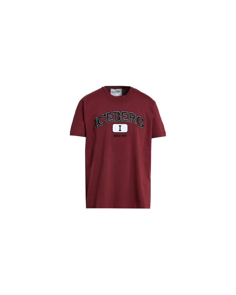Iceberg TOPS - T-shirtsauf YOOX.COM Bordeaux