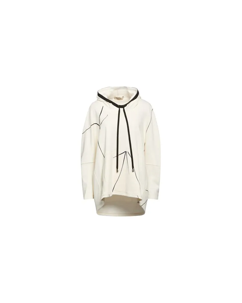 Gentryportofino TOPS - Sweatshirtsauf YOOX.COM Cremeweiß