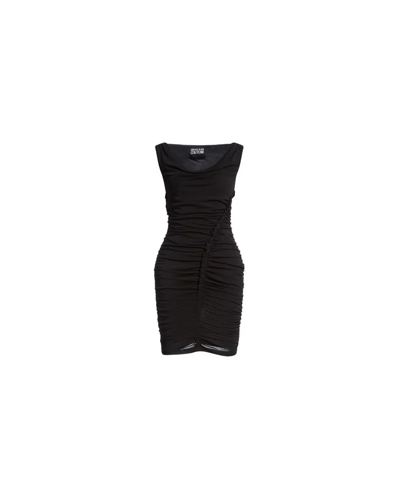 Versace Jeans KLEIDER - Mini-Kleiderauf YOOX.COM Schwarz