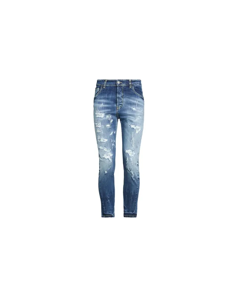 Yes London HOSEN & RÖCKE - Jeanshosenauf YOOX.COM Blau