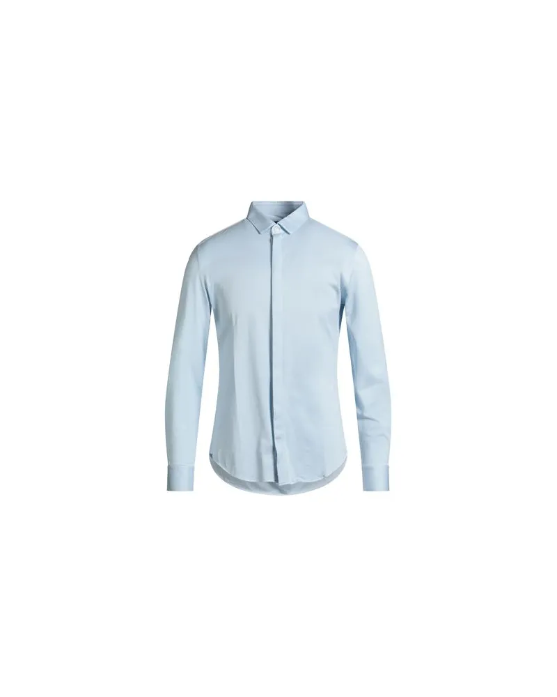 Emporio Armani TOPS - Hemdenauf YOOX.COM Himmelblau