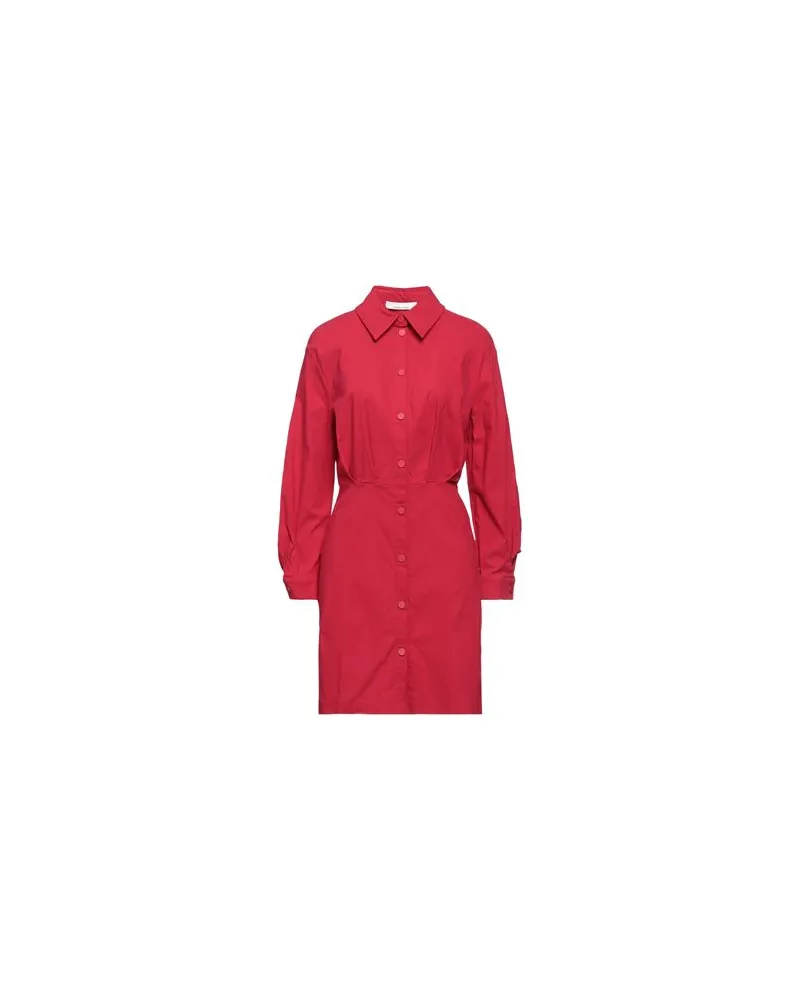 Liviana Conti KLEIDER - Mini-Kleiderauf YOOX.COM Ziegelrot