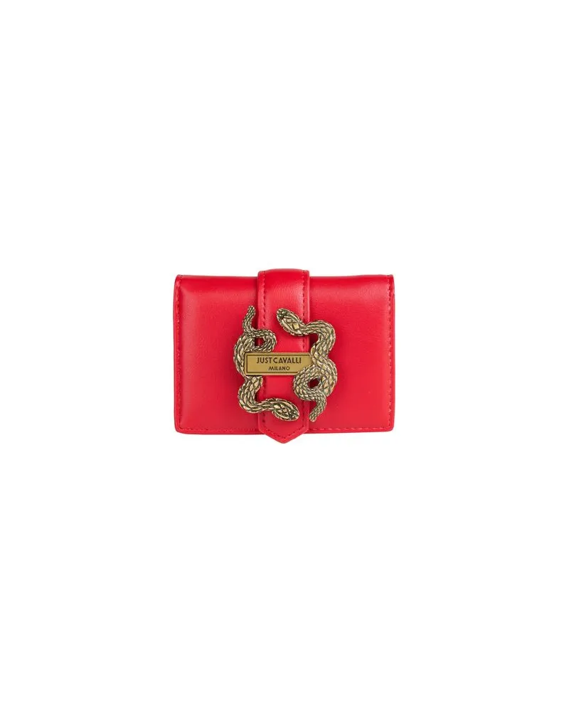 Just Cavalli Kleinlederwaren - Brieftaschenauf YOOX.COM Rot