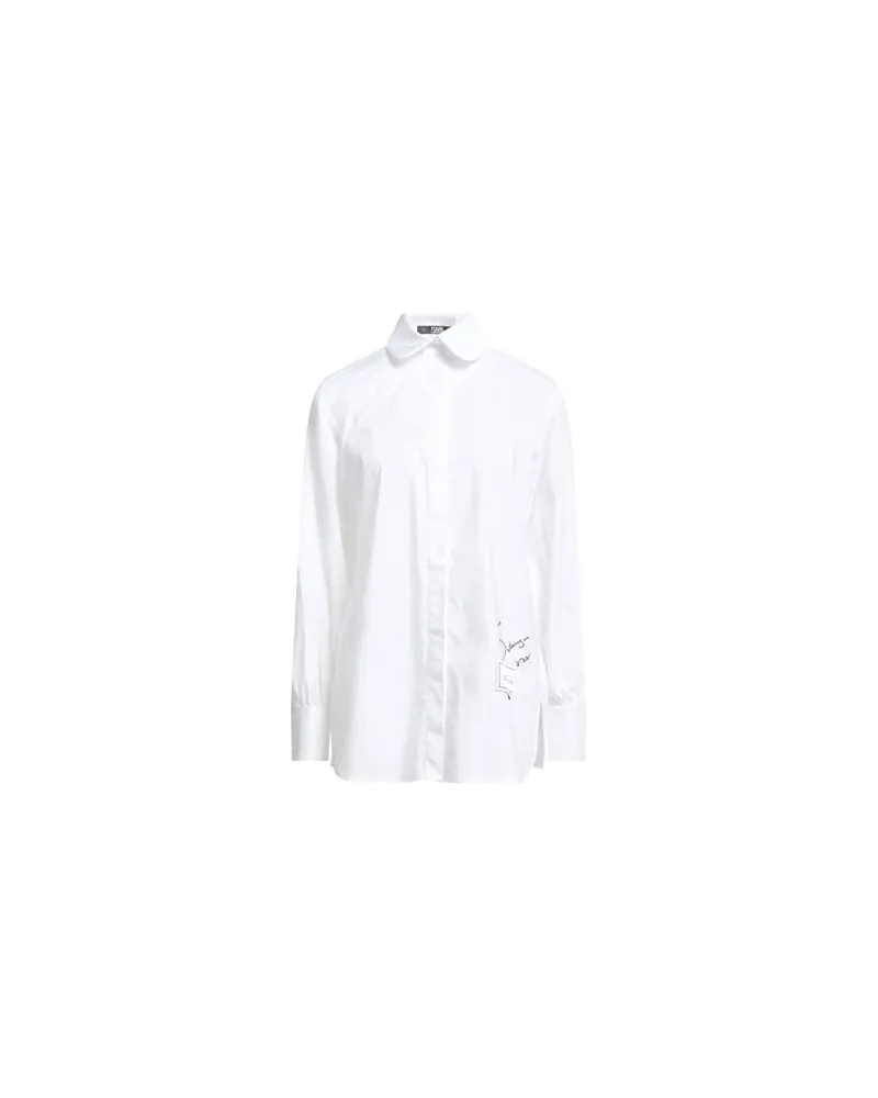 Karl Lagerfeld TOPS - Hemdenauf YOOX.COM Weiß