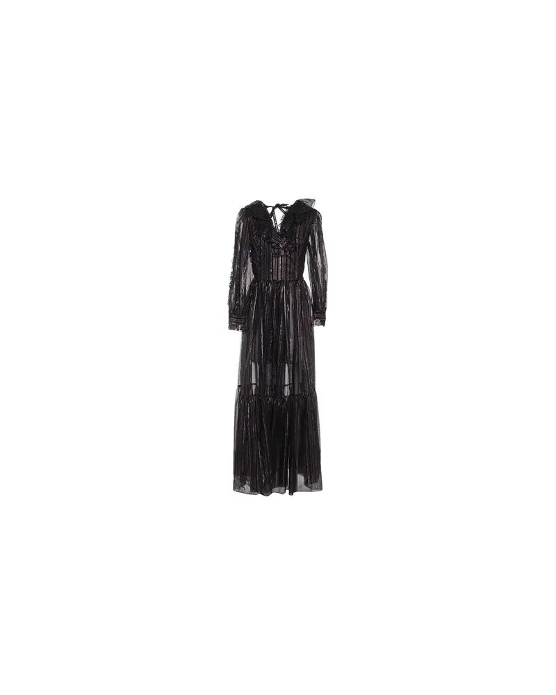 Frankie Morello KLEIDER - Maxi-Kleiderauf YOOX.COM Schwarz