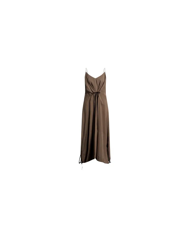 Isabel Benenato KLEIDER - Midi-Kleiderauf YOOX.COM Grau
