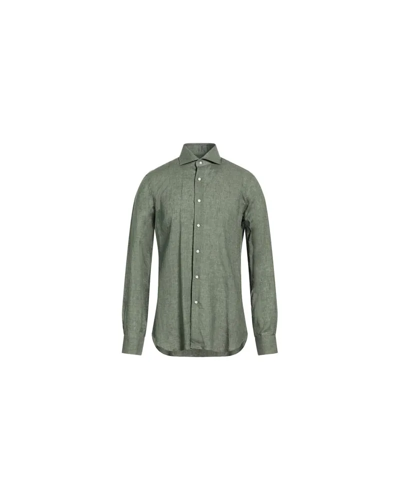 BARBA TOPS - Hemdenauf YOOX.COM Militärgrün
