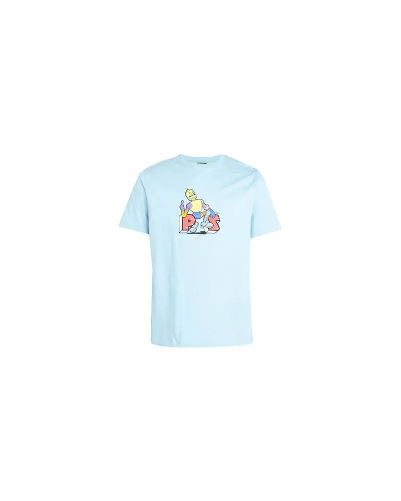 Paul Smith TOPS - T-shirtsauf YOOX.COM Himmelblau