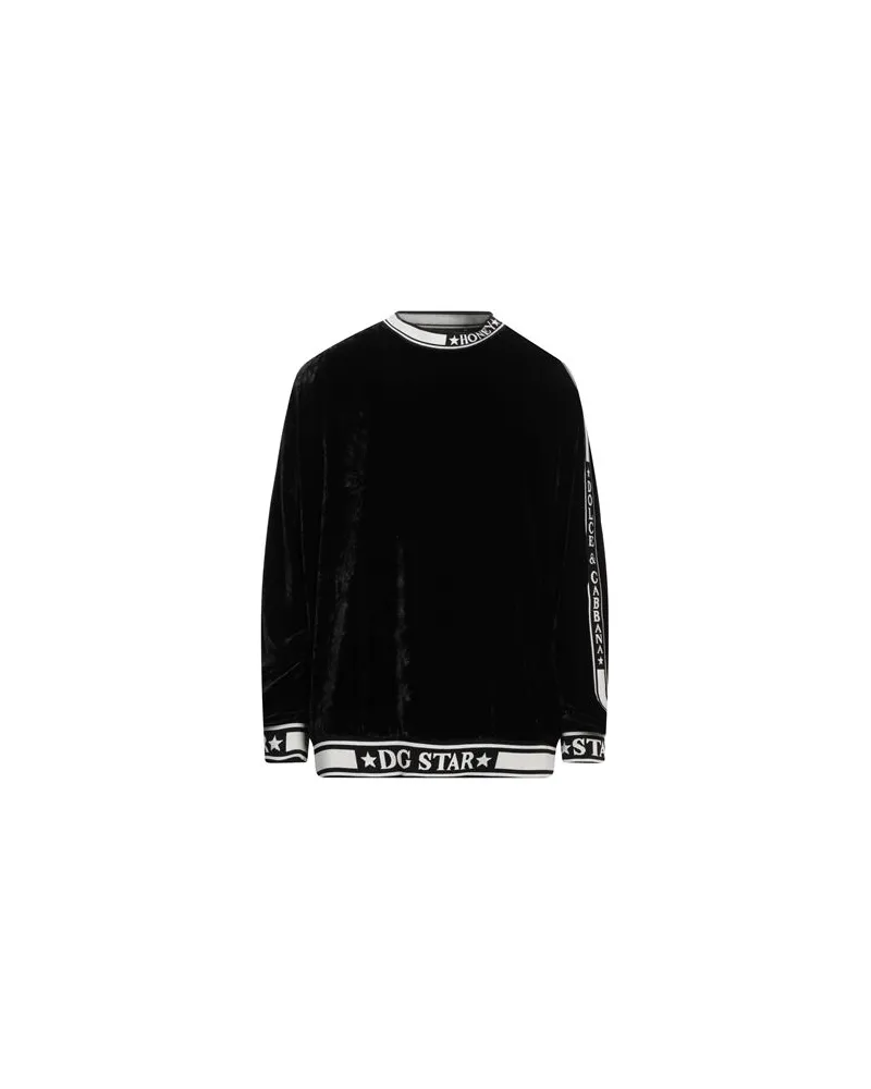 Dolce & Gabbana TOPS - Sweatshirtsauf YOOX.COM Schwarz