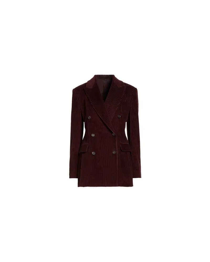 Brunello Cucinelli ANZÜGE und CO-ORDS - Blazersauf YOOX.COM Dunkelbraun