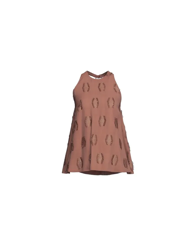 ALYSI CHOCOLAT - TOPS - Topsauf YOOX.COM Braun