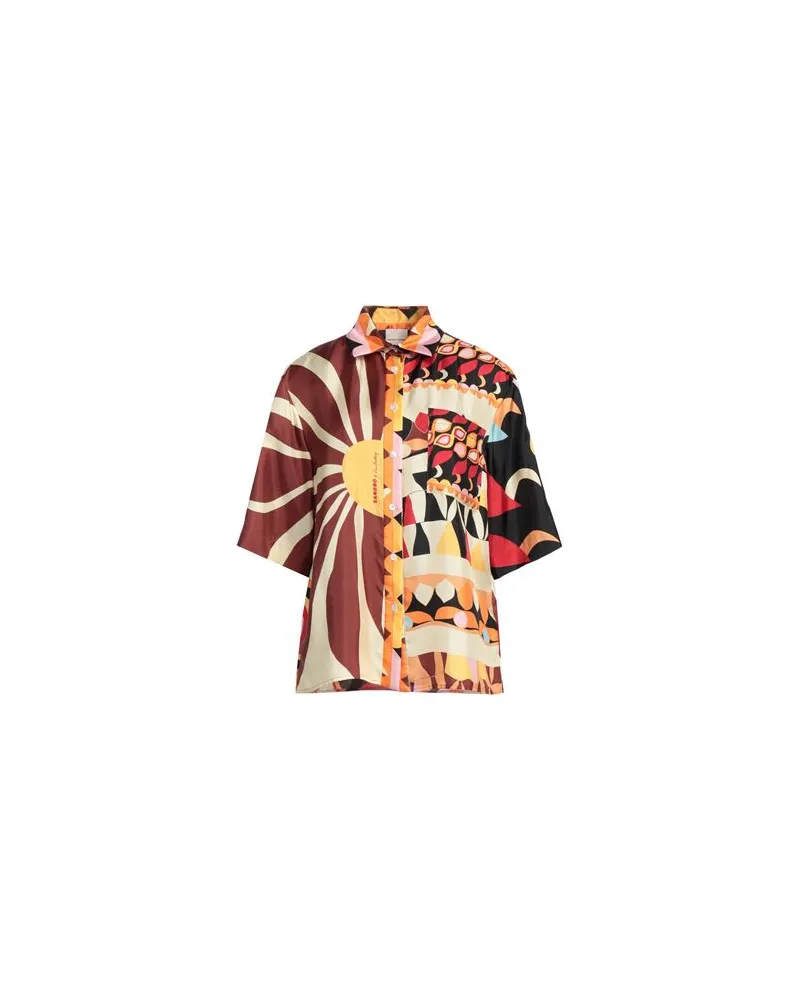 Sandro X LOUIS BARTHÉLEMY - TOPS - Hemdenauf YOOX.COM Rot