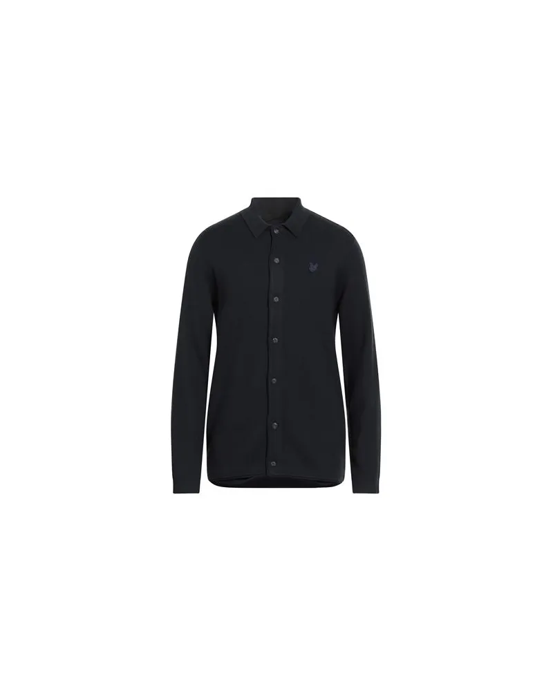 Lyle & Scott VINTAGE - STRICKWAREN - Strickjackenauf YOOX.COM Nachtblau